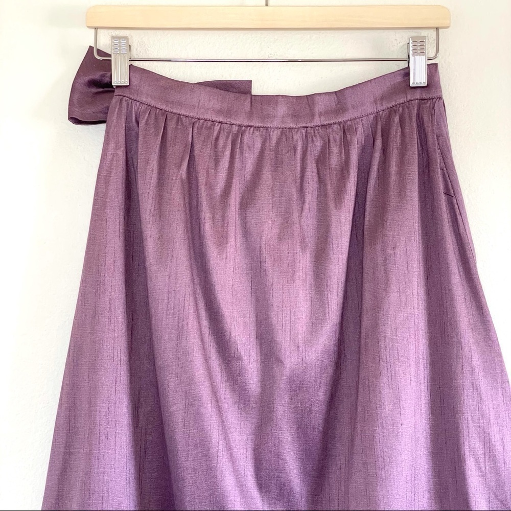 NWT Anthropologie Sachin & Babi Colorblocked Ruffle Wrap Midi Maxi Skirt 4 - Picture 9 of 16